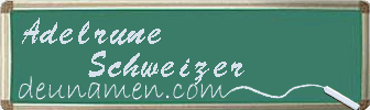 Adelrune Schweizer Visitenkarte